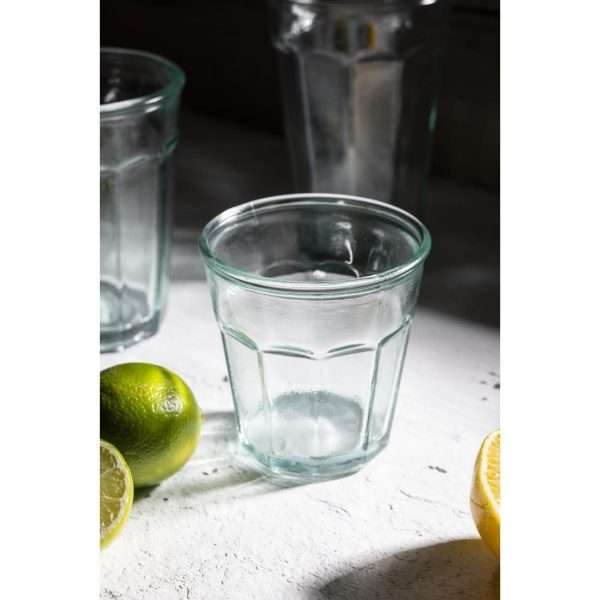 Olympia Recycled Glass Orleans Tumblers 220ml (Pack of 6)