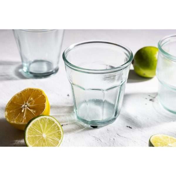 Olympia Recycled Glass Orleans Tumblers 220ml (Pack of 6)