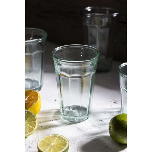 Olympia Recycled Glass Orleans Tumblers 275ml (Pack of 6)
