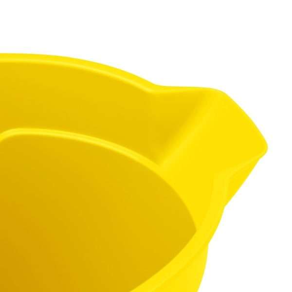 Jantex Yellow Graduated Bucket with Pouring Lip 10ltr