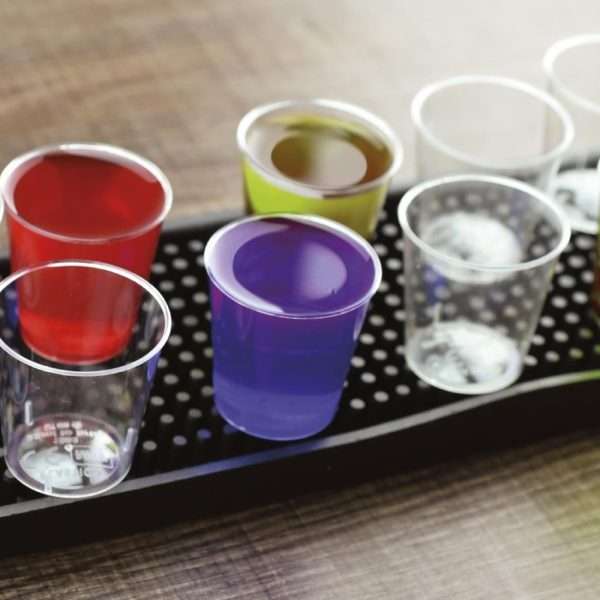 eGreen Shot Glasses UKCA Marked 25ml to Brim (Pack of of 1000)