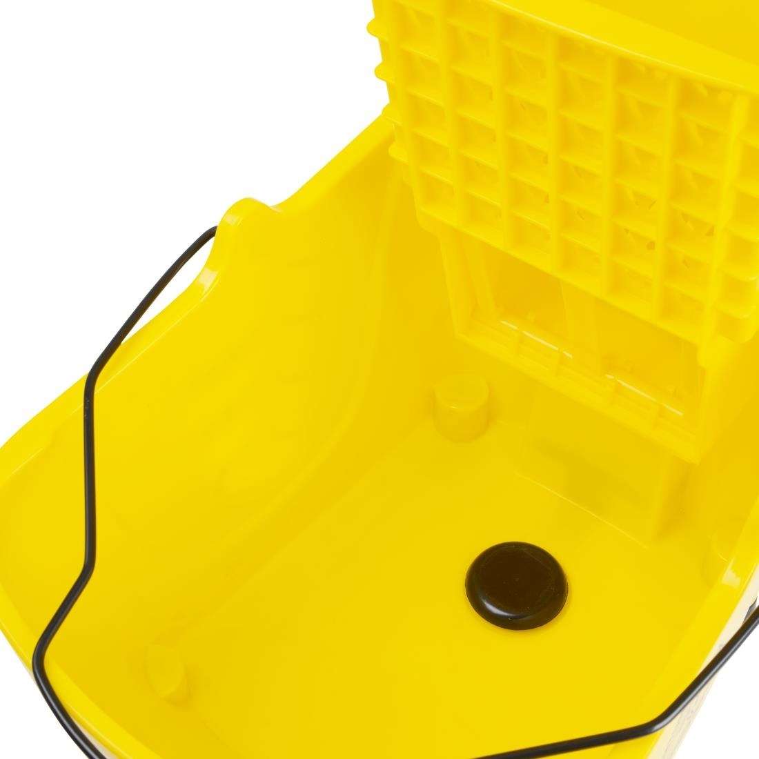 fw866_ctg4 Jantex 30ltr Mop Bucket with Foot Pedal release – Yellow