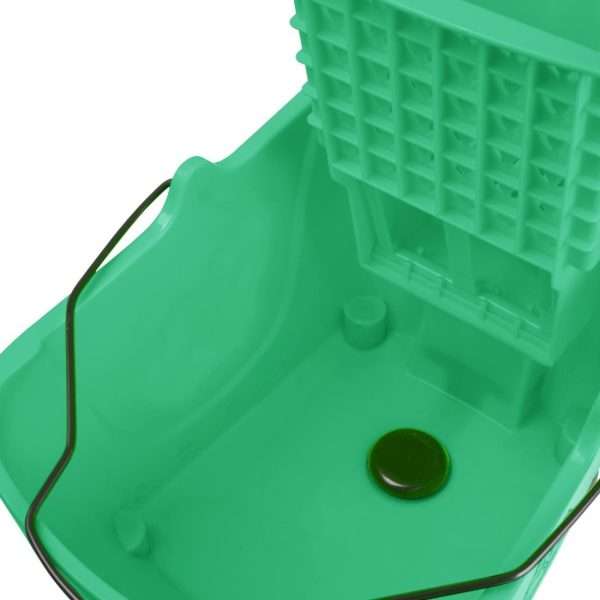 Jantex 30ltr Mop Bucket with Foot Pedal release – Green