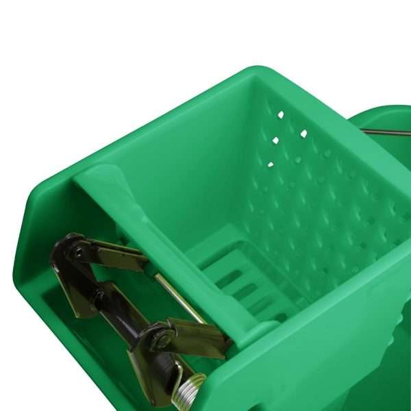 Jantex 30ltr Mop Bucket with Foot Pedal release – Green
