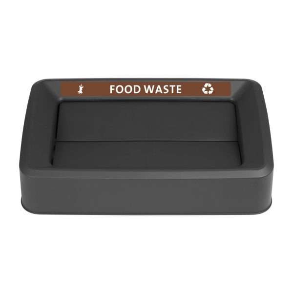 Jantex Slim Bin Lid Food Waste Label