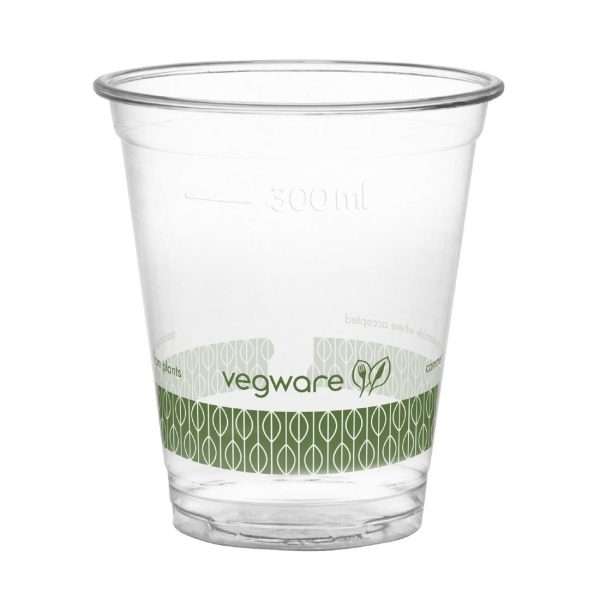 Vegware Compostable PLA Cold Cup 96-Series 12oz (Pack of 1000)