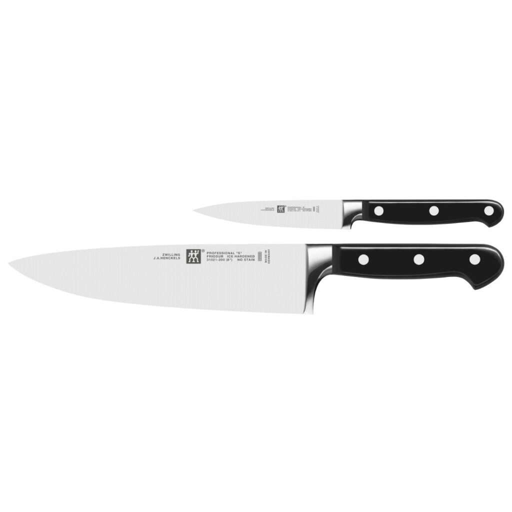 Zwilling Professional Knife Set 10cm Paring Knife & 20cm Chef’s Knife (Pack 2)