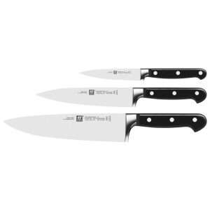Zwilling Professional Knife Set 10cm Paring Knife,16cm Carving Knife & 20cm Chef’s Knife (Pack 3)