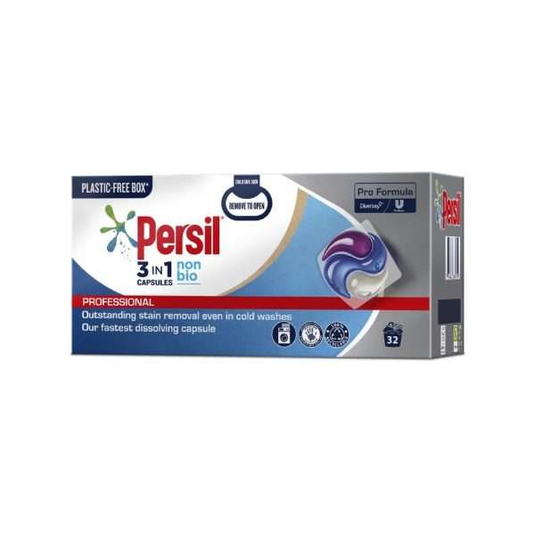 Persil Pro-Formula 3in1 Non-Bio Capsules (3×32 Capsules)