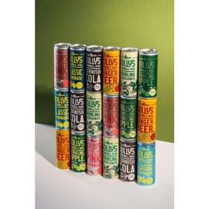 Jolly’s Cornish Classic Lemonade Cans 250ml (Pack of 24)