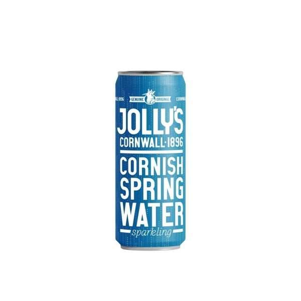 Jolly’s Cornish Sparkling Spring Water 330ml (Pack of 24)
