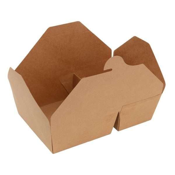 Colpac Two Compartment Food Container Large 510/920ml (Pack of 200)