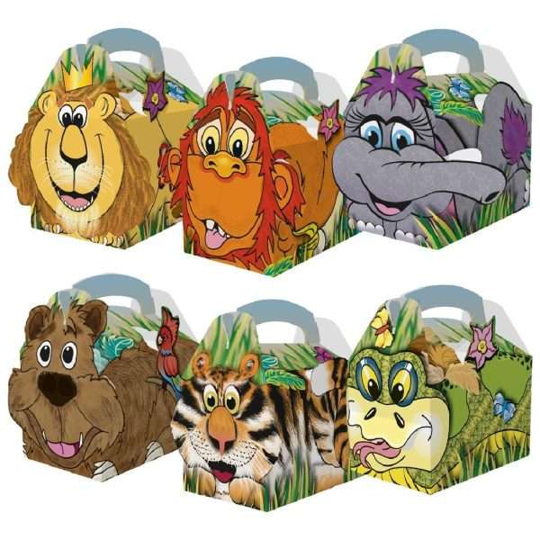 Colpac Jungle Lion Children’s Meal Boxes (Pack of 250)
