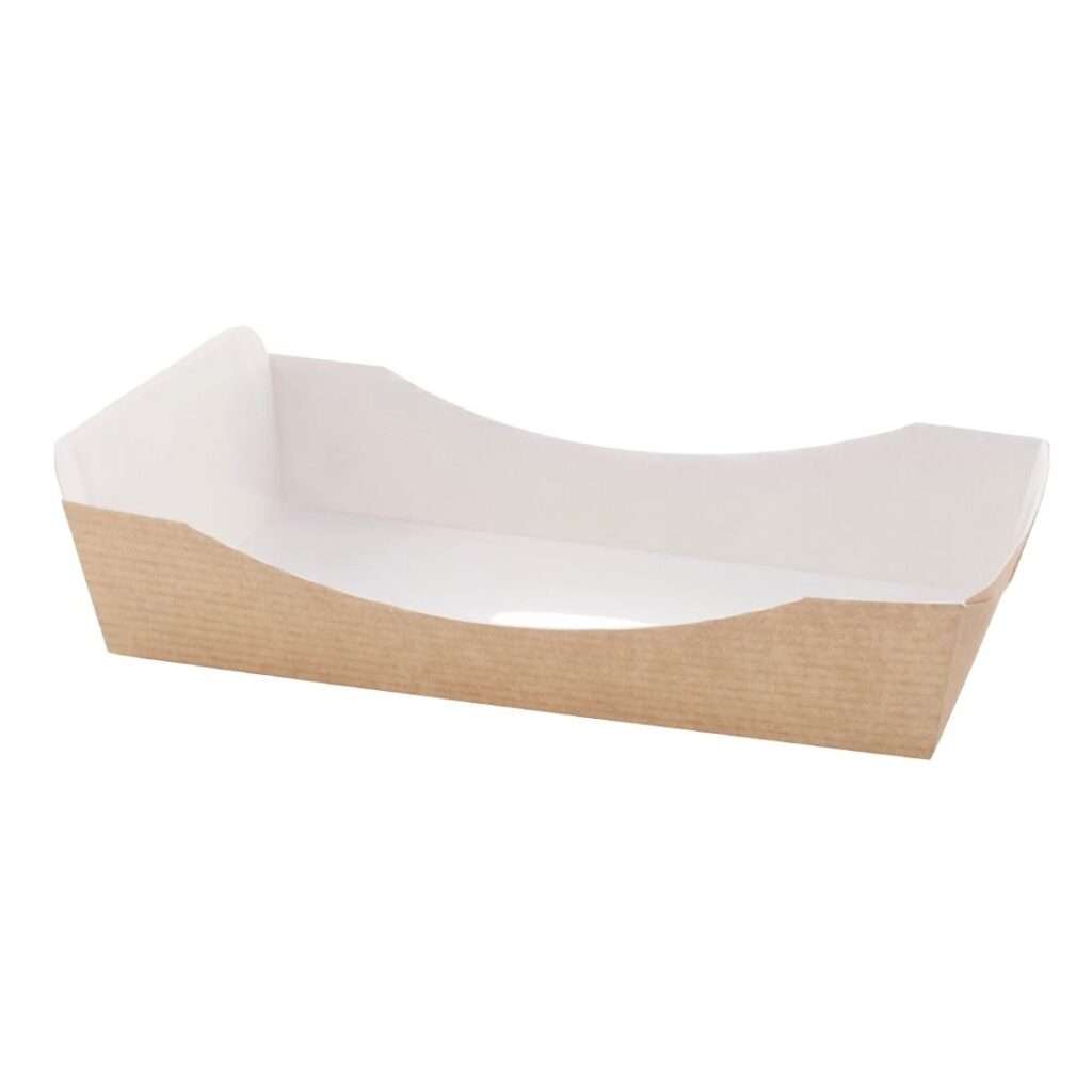 Huhtamaki Taste Croissant Tray with PET Film ‘Sneezeguard’ (Pack of 320)