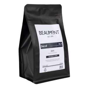 Beaumont No.4 Decaf Coffee Beans 250g