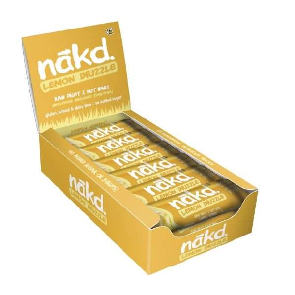 Nakd Bar Lemon Drizzle 35g (Pack of 18)