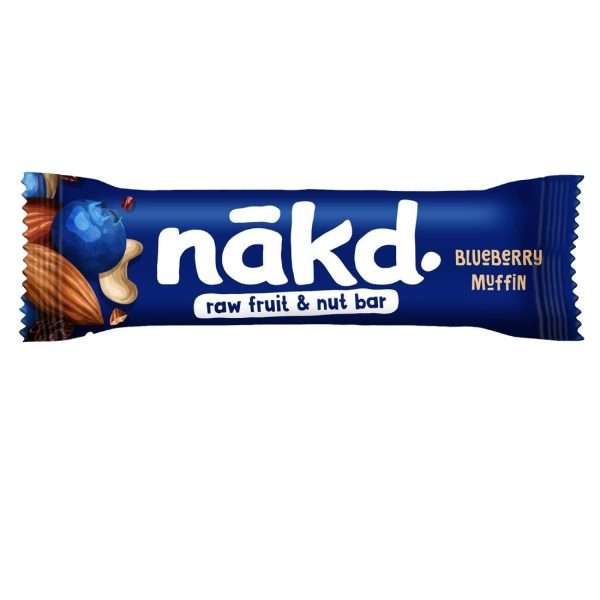 Nakd Bar Blueberry Muffin 35g (Pack of 18)