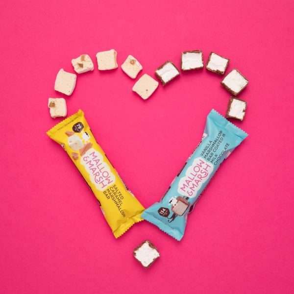 Mallow & Marsh Marshmallow Salted Caramel Bars 35g (Pack of 12)