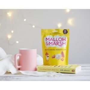 Mallow & Marsh Salted Caramel Marshmallow Pouches 100g (Pack of 6)