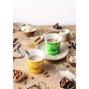 Bio&Me Apple & Cinnamon Porridge Pots 58g (Pack of 8)