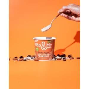 Bio&Me Sticky Toffee Porridge Pots 58g (Pack of 8)