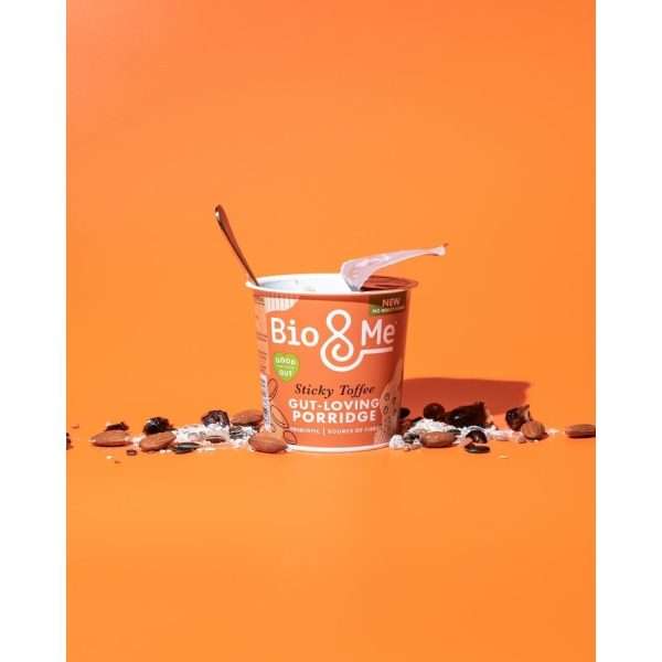 Bio&Me Sticky Toffee Porridge Pots 58g (Pack of 8)