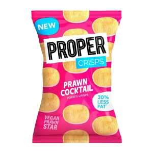 Propercrisps Prawn Cocktail Flavour 30g (Pack of 24)