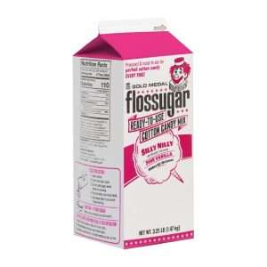 Flossugar Pink Vanilla Ready to Use Cotton Candy Mix 1.47kg