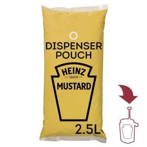 Heinz Sauce-O-Mat Mustard (3x 2.5Ltr)