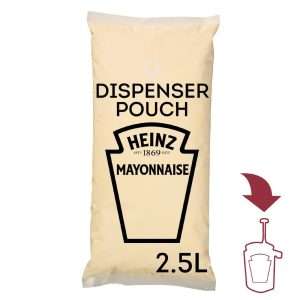 Heinz Sauce-O-Mat Mayonnaise (3x 2.5Ltr)