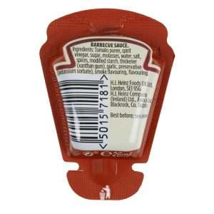 Heinz Classic BBQ SqueezMe! Sachets 26ml (Pack of 70)