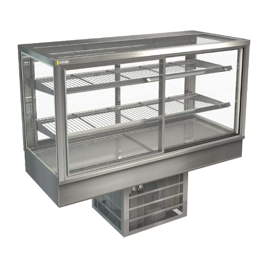 Cossiga Tower STG Refrigerated Drop-in Display w/Sliding Front & Rear Doors 1500mm