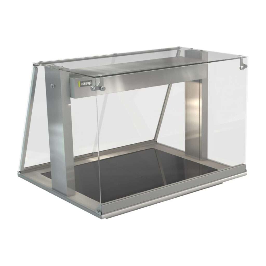 Cossiga Linear Series Drop-in Ceramic Glass Hotplate w/Square Glass Assisted Service 805mm