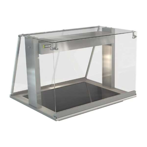 Cossiga Linear Series Drop-in Ceramic Glass Hotplate w/Square Glass Assisted Service 805mm