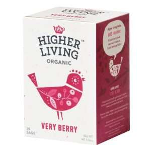 Higher Living Very Berry Organic Teabags (Pack of 60)