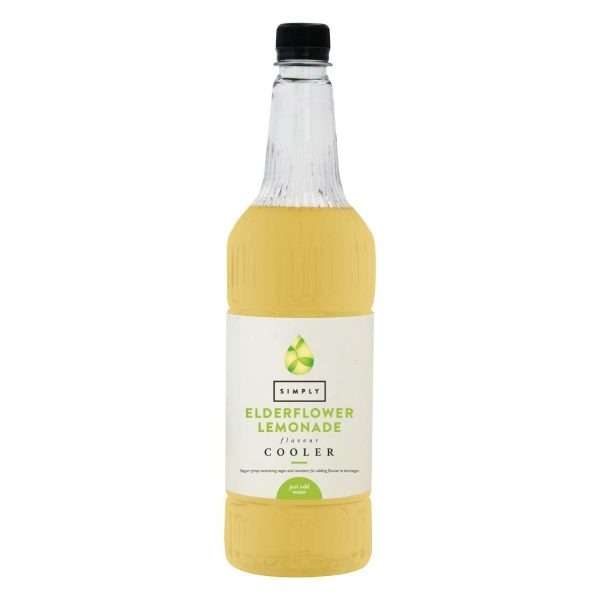Simply Elderflower Lemonade Cooler Syrup 1Ltr