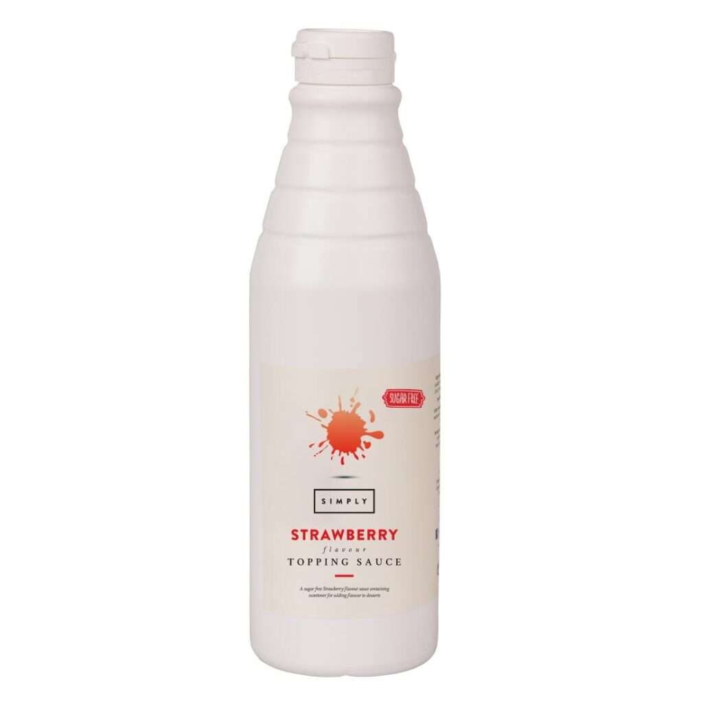 Simply Strawberry Topping Sauce 1kg