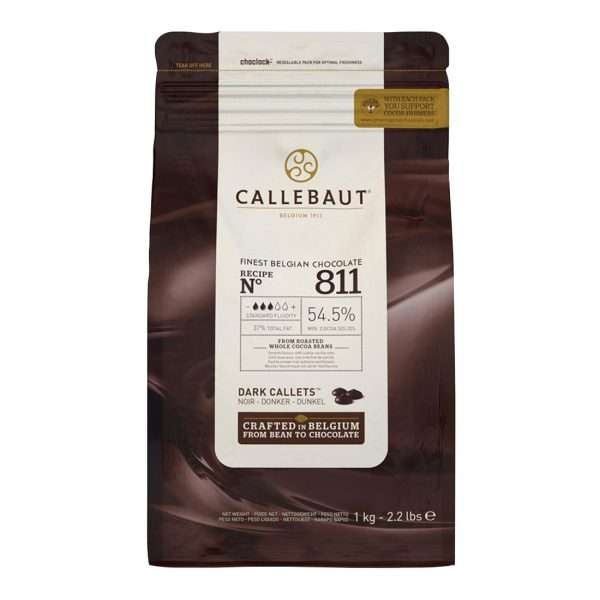 Callebaut Recipe No. 811 Dark Chocolate 1kg
