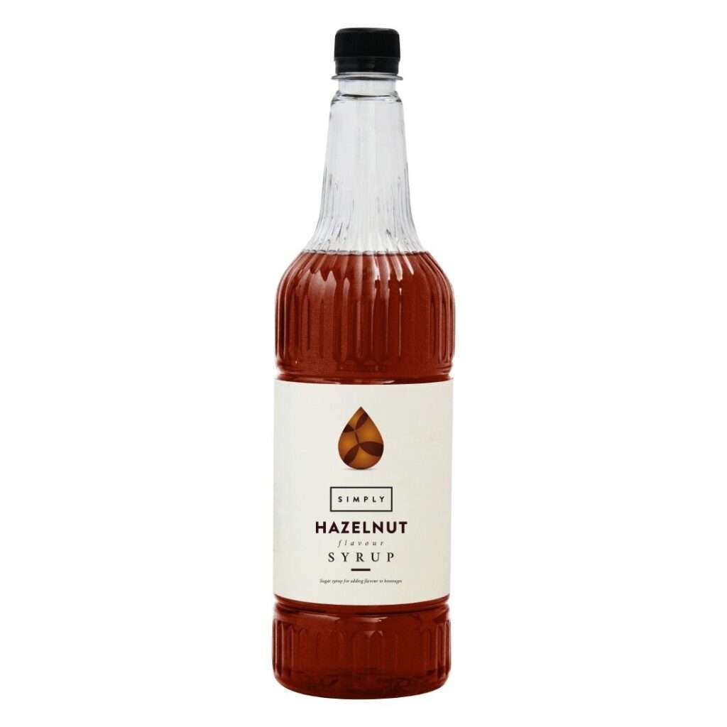 Simply Hazelnut Syrup 1Ltr
