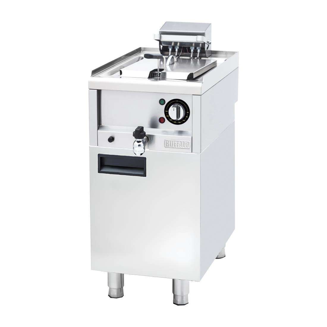 sa781_npi23 Buffalo 600 Series Freestanding Single Tank Electric Fryer 8Ltr