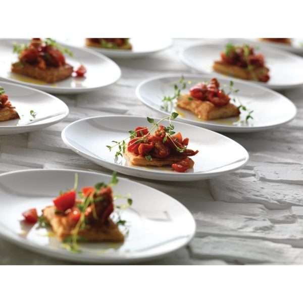 Steelite Contour White Plates 202mm (Pack of 24)