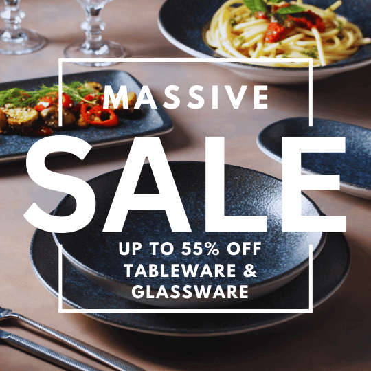 tableware and glassware