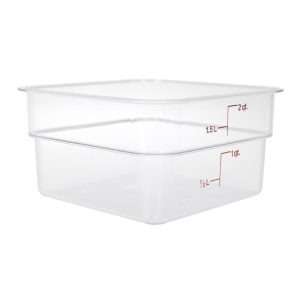 Cambro Square Polycarbonate Food Storage Container 1.9 Ltr