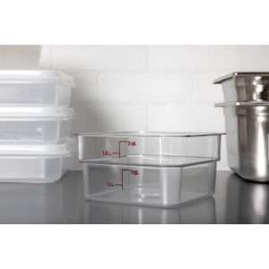 Cambro Square Polycarbonate Food Storage Container 1.9 Ltr