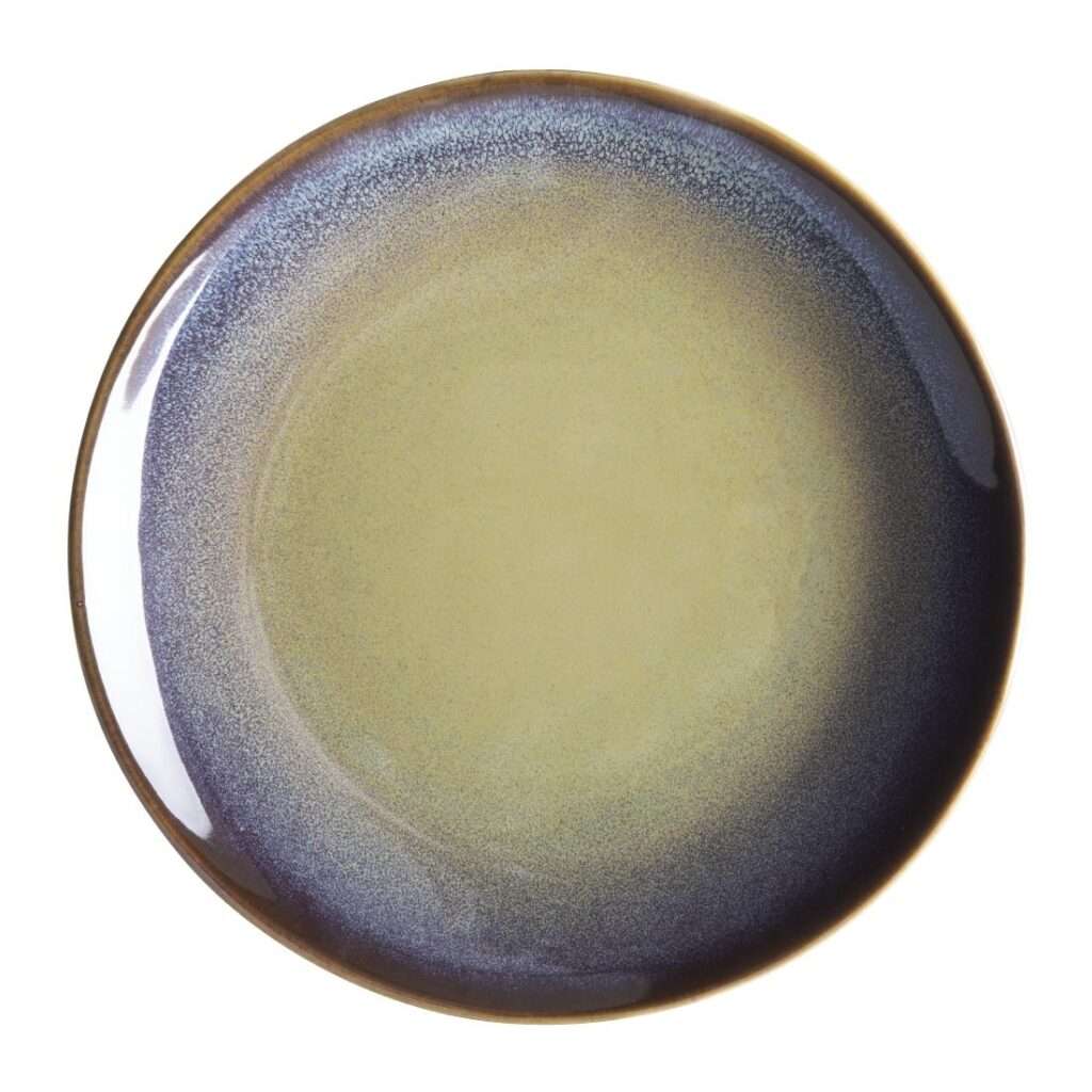 Olympia Birch Aubergine Coupe Plates 205mm (Pack of 6)