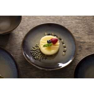 Olympia Birch Aubergine Coupe Plates 205mm (Pack of 6)