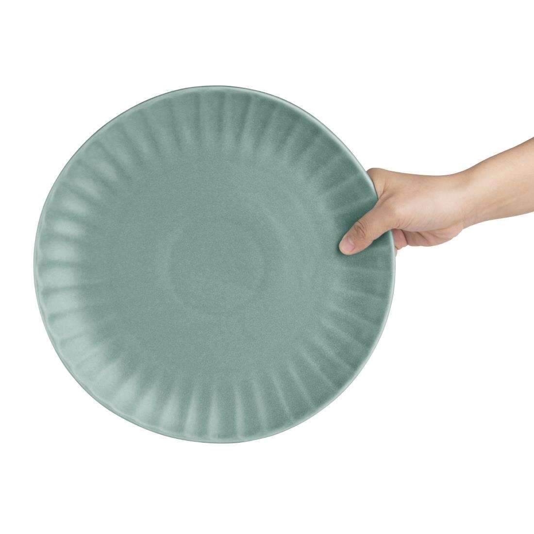 fu206_ctg-6 Olympia Corallite Plates Green 280mm (Pack of 6)