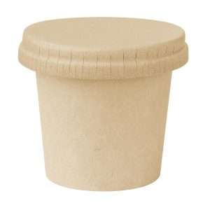 Fiesta Recyclable Paper Lids for Portion Pots (Pack of 1000)