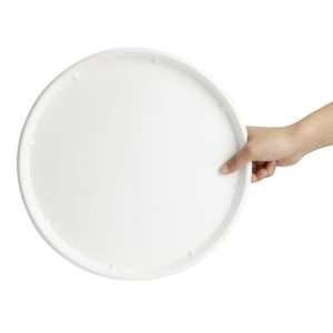 Fiesta Compostable Bagasse Round Plates 304mm (Pack of 50) 4 Fiesta Compostable Bagasse Round Plates 304mm (Pack of 50)