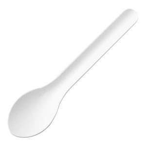 Fiesta Compostable Paper Spoons 150mm (Pack of 100)